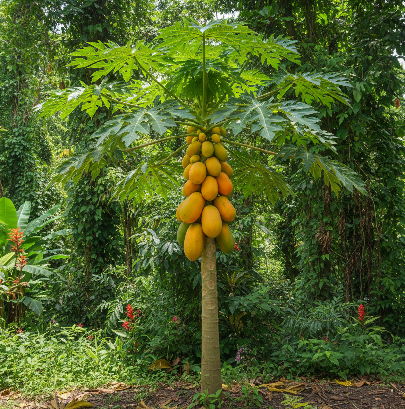 arbol de papaya